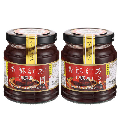 【官方授权】绍兴咸亨香酥红方腐乳258g 瓶装下饭腐乳霉豆腐早餐