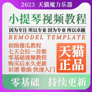 小提琴视频教学教程零基础自学曲谱课程初学者乐器铃木电子书网盘