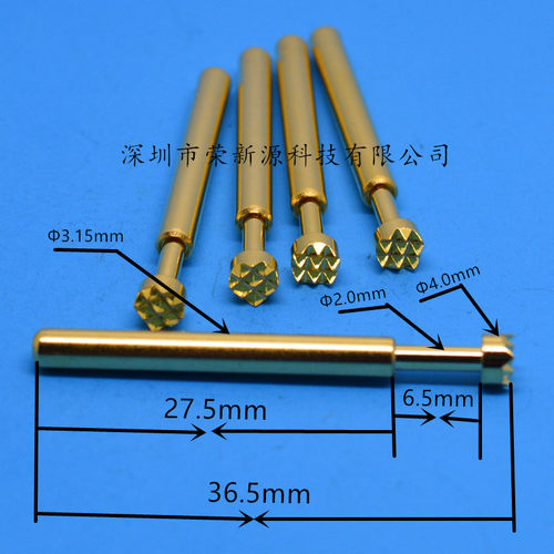 探针UB189-H（九爪梅花头）测试针3.15mm 弹簧针 顶针