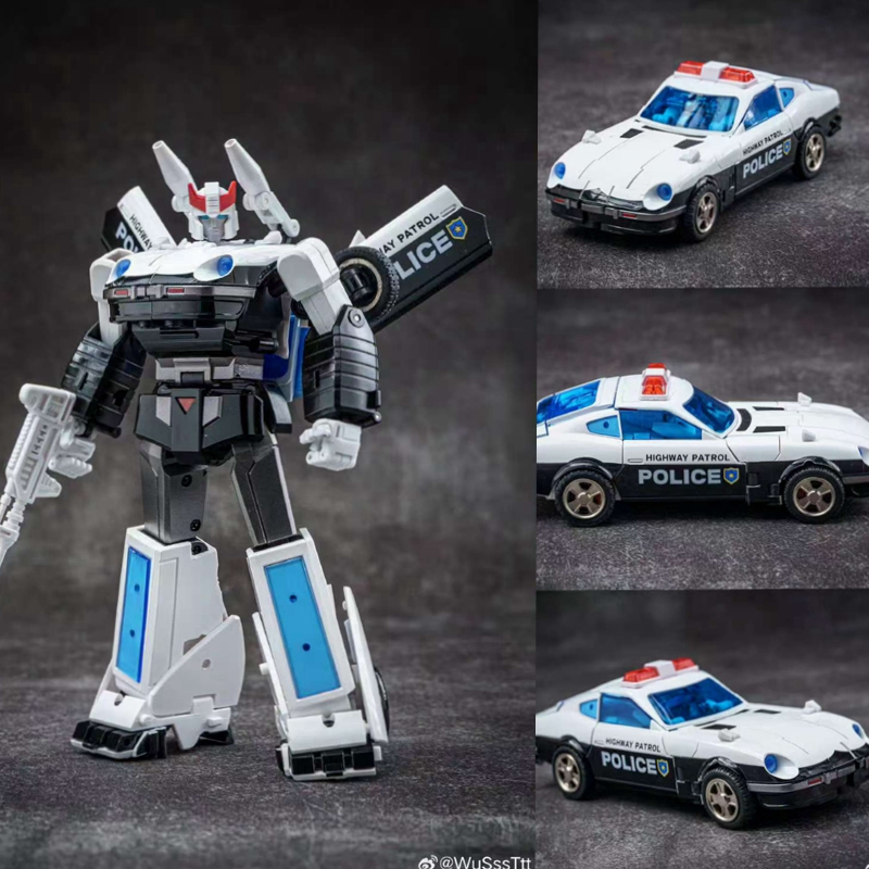 DX9警车追捕者变形玩具模型礼物