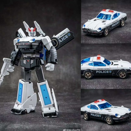 DX9警车 追捕者 D18 G1动画版 变形玩具汽车人MP比例模型手办礼物