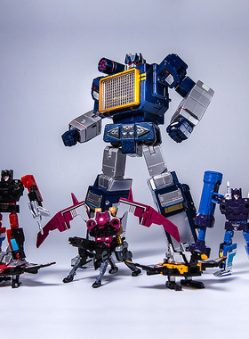 THF01P变形玩具6磁带MP13声m波大师级激光鸟机器狗蝙蝠模型