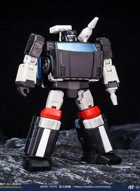 魔方 MS-TOYS MS-B09 开路先锋 动画色 黑色 汽车人模型 变形玩具