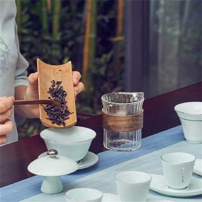 高档华祥苑茶具 迎宾茶器碧水云天茶具套装家用商务用泡茶杯组陶