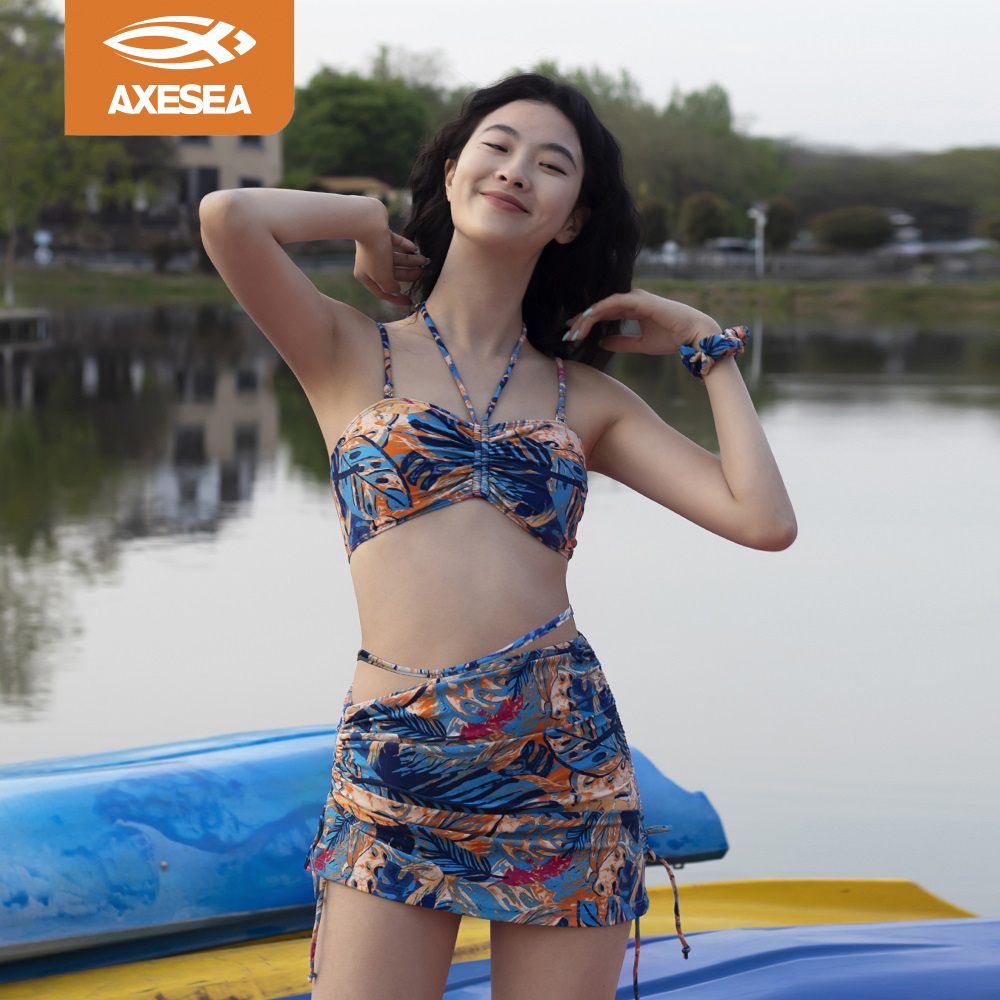 AXESEA比基尼三件套女随心搭泳衣