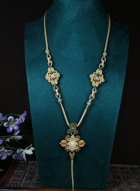 珠宝玉石黄金吊坠挂绳晶缘玉之韵原创GS-106素雅绳艺款高档项链绳