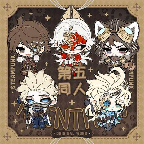 【粗眉毛】第五人格 守夜人 囚徒 徽章 吧唧 拍立得同人原创周边