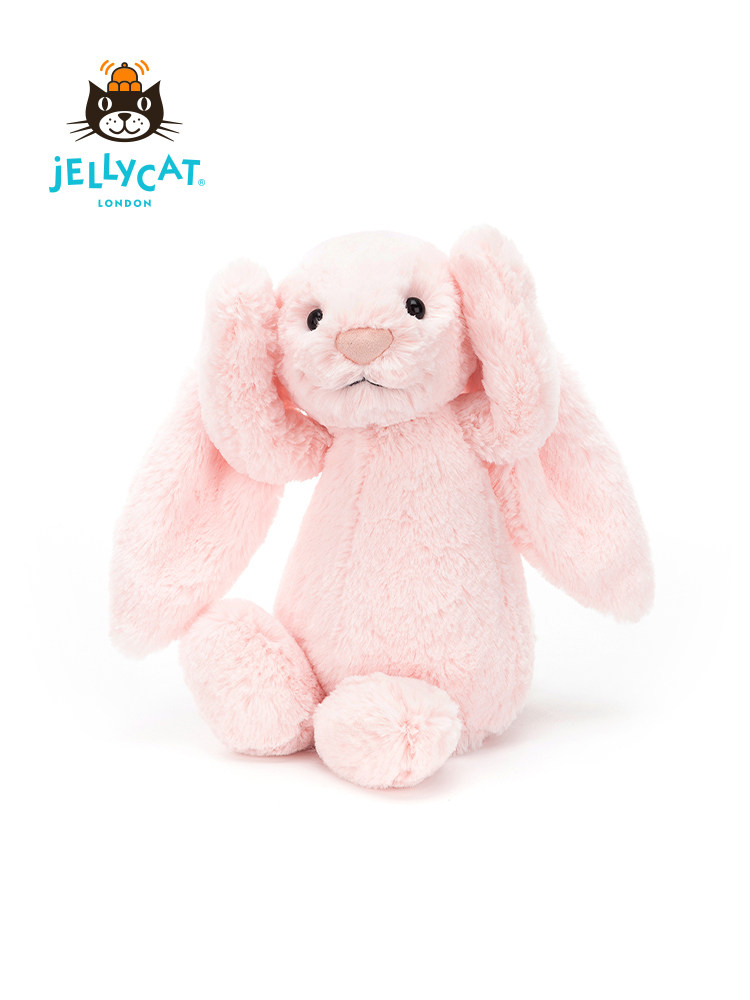 Jellycat Shy Pink Bonnie Rabbit Premium Plush Stuffed Toy - Taobao product photo 3