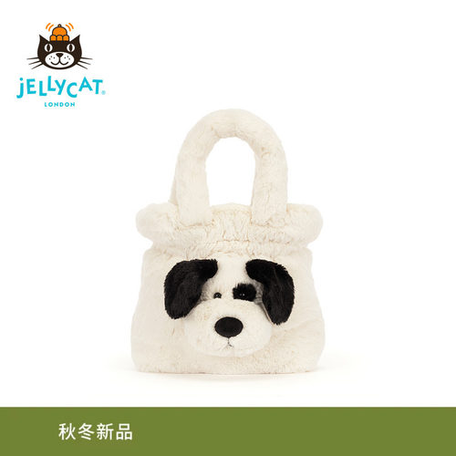 英国Jellycat拉弗荻小狗手提包毛绒玩偶包包礼物送礼2026秋冬新品