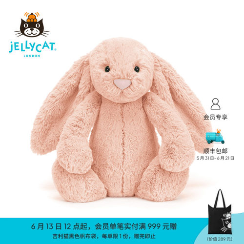 Jellycat邦尼兔安抚公仔毛绒玩具