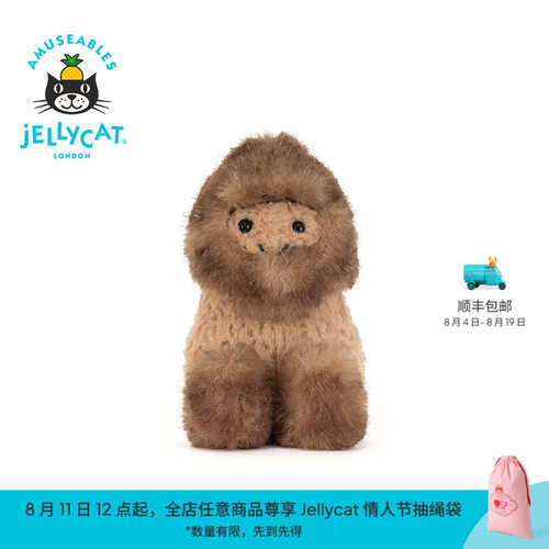 英国Jellycat趣味花生雪怪装毛绒玩偶公仔娃娃礼物2026秋冬新品