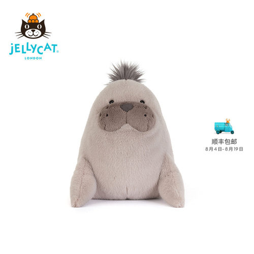 英国Jellycat罗尔威尔海狮毛绒玩偶玩具2026夏季新品
