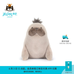 英国Jellycat罗尔威尔海狮毛绒玩偶玩具2026夏季新品