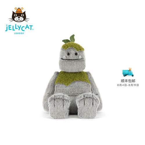 英国Jellycat罗岢礅石怪毛绒玩偶石头人公仔娃娃玩具礼物秋冬新品