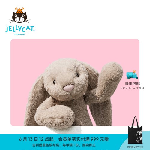 英国Jellycat兔子毛绒玩具公仔