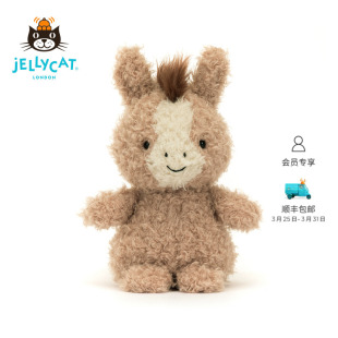 英国Jellycat小马毛绒玩具安抚玩偶儿童公仔可爱娃娃陪伴生日礼物