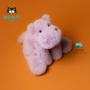 英国Jellycat史玛吉河马毛绒玩具安抚玩偶儿童公仔娃娃生日礼物