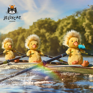 英国Jellycat多瑞特小鸭毛绒玩具安抚玩偶儿童公仔娃娃生日礼物
