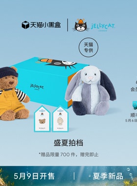 英国Jellycat盛夏拍档礼盒毛绒玩偶娃娃安抚公仔礼物2026夏季新品
