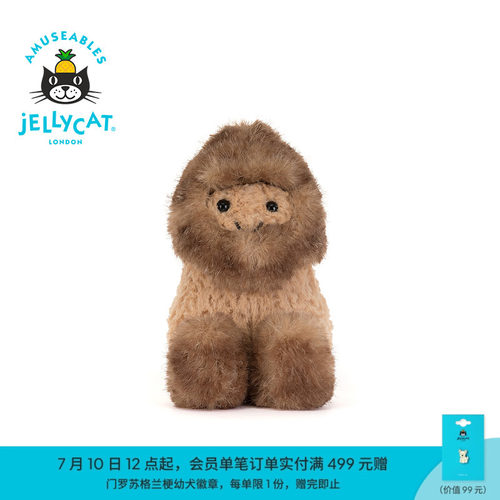英国Jellycat趣味花生雪怪装毛绒玩偶公仔娃娃礼物2026秋冬新品