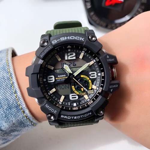 正品Casio卡西欧G-Shock小泥王系列男士大表盘多功能手表罗盘指示