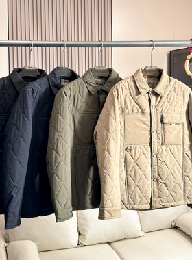 vitage工装风 绵羊毛混纺科技棉 外贸尾货秋冬男士翻领棉服棉衣潮