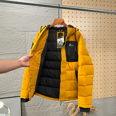 极寒过冬加厚连帽保暖棉衣棉服男