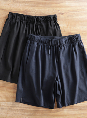 小尤U家 DRY-EX吸湿排汗 夏季男士松紧腰运动休闲时尚五分裤短裤