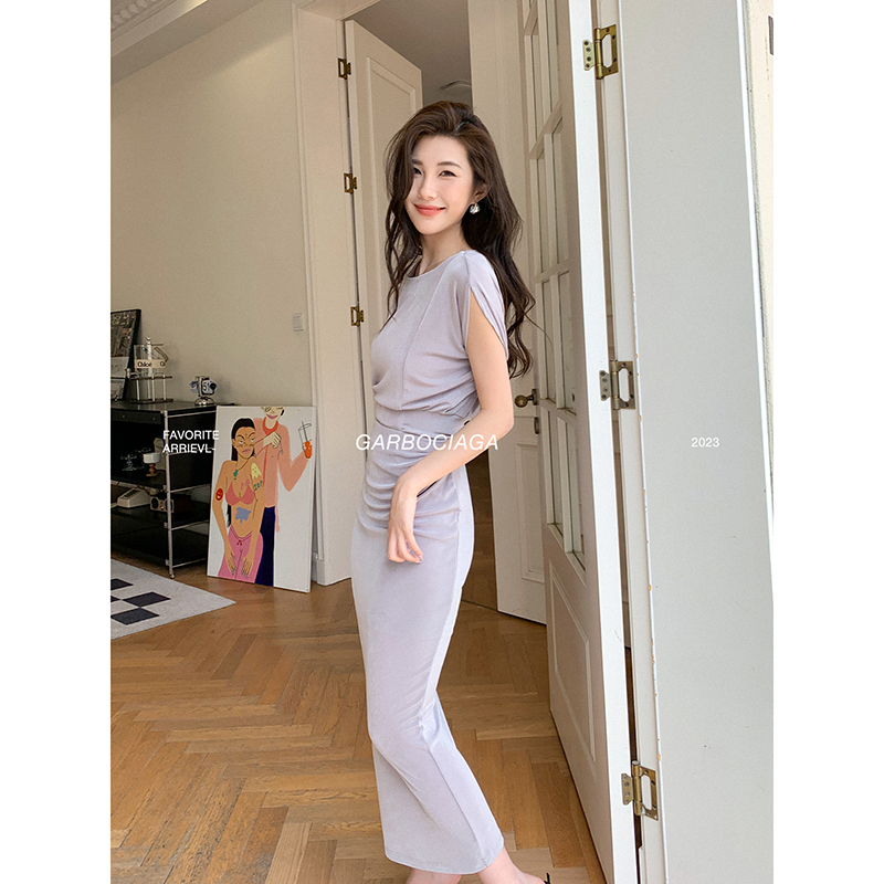 醋酸针织质感气质女人设计感套装