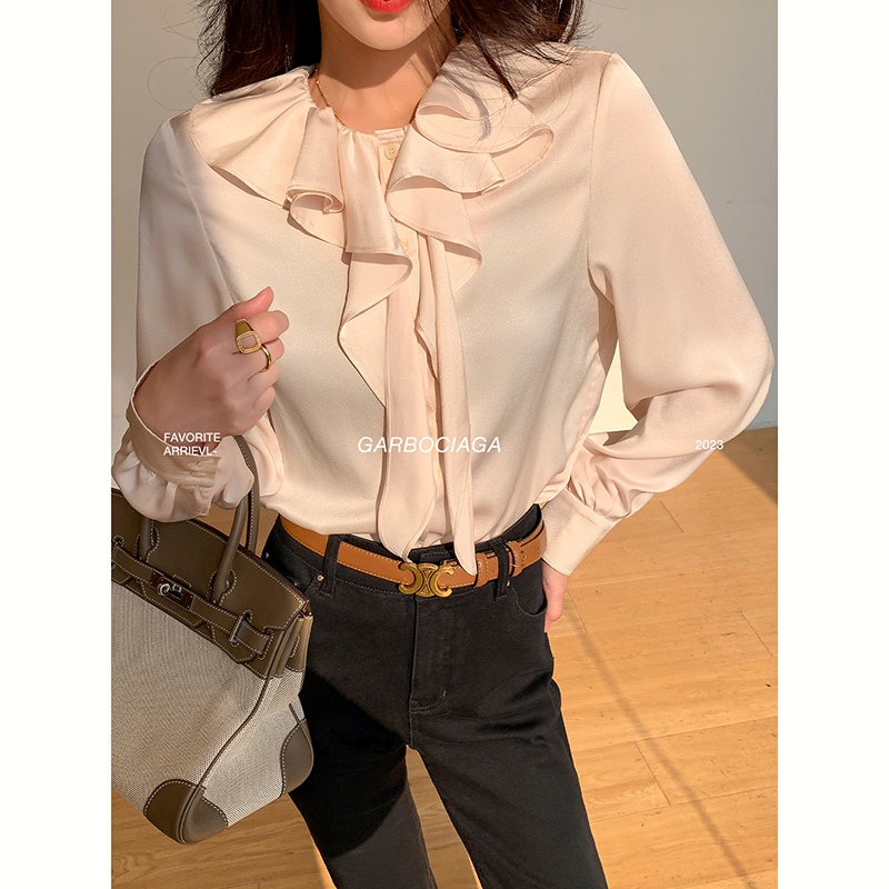 Garbociaga龍喜儿通勤长袖衬衫