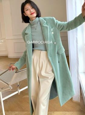 Garbociaga龙喜儿 镇店之宝 宽松外套毛呢大衣女加厚冬款 0339
