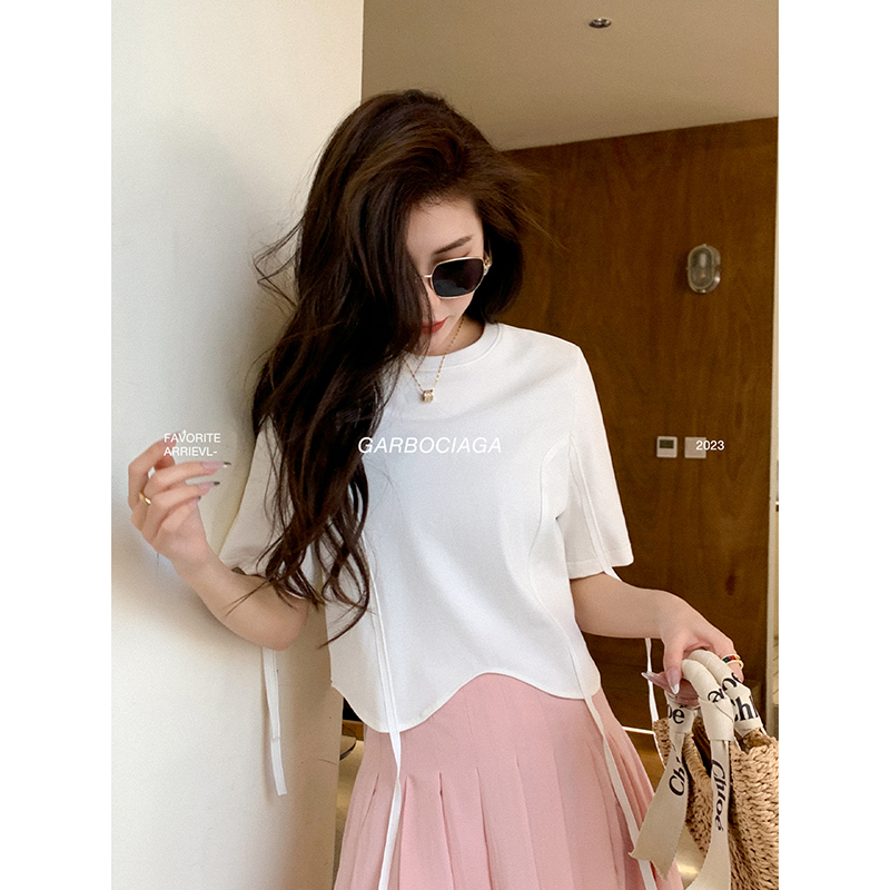 T恤短袖韩版薄款龍喜儿纯棉