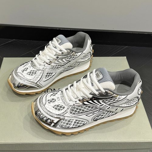 真皮拼色厚底老爹鞋女秋款小白鞋