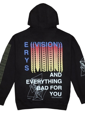 【独家发售】Jaden Smith MSFTSrep  ERYS卫衣 黑色 男女同款