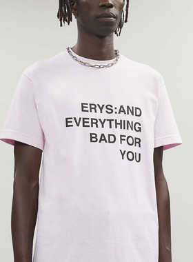 【独家发售】Jaden Smith MSFTSrep EVERYTHING 短袖T恤 潮流