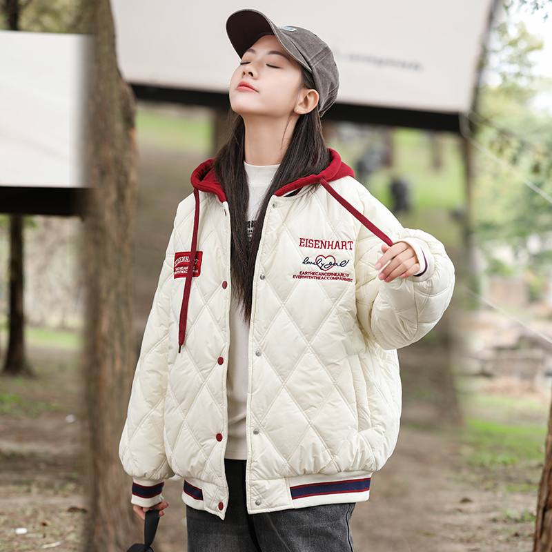 女童冬装棉衣2024新款女大童