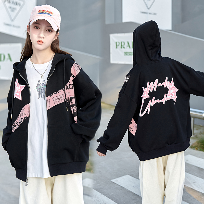 中大童女童秋装外套2025新款