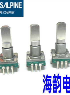 日本ALPS科骏达导航音量开关编码电位计18定位9脉冲 EC11E09244BS