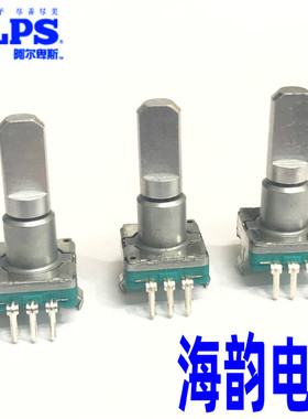 日本ALPS EC11旋转编码器导航音量开关30定位15脉冲 EC11E15244G1
