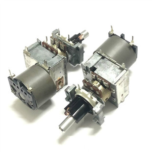 ALPS 16型双联B50K功放机音响遥控马达电位器主音量调节旋钮带灯