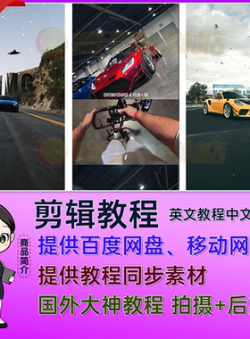 The Complete Editing Course Bundle Pack大师拍摄剪辑课程AE