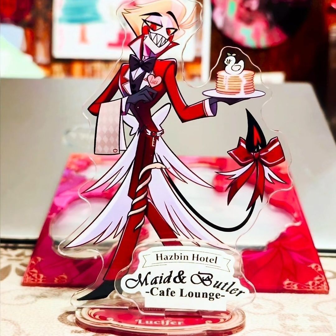 地狱客栈周边路西法自制高颜值亚克力立牌桌面摆件装饰送朋友
