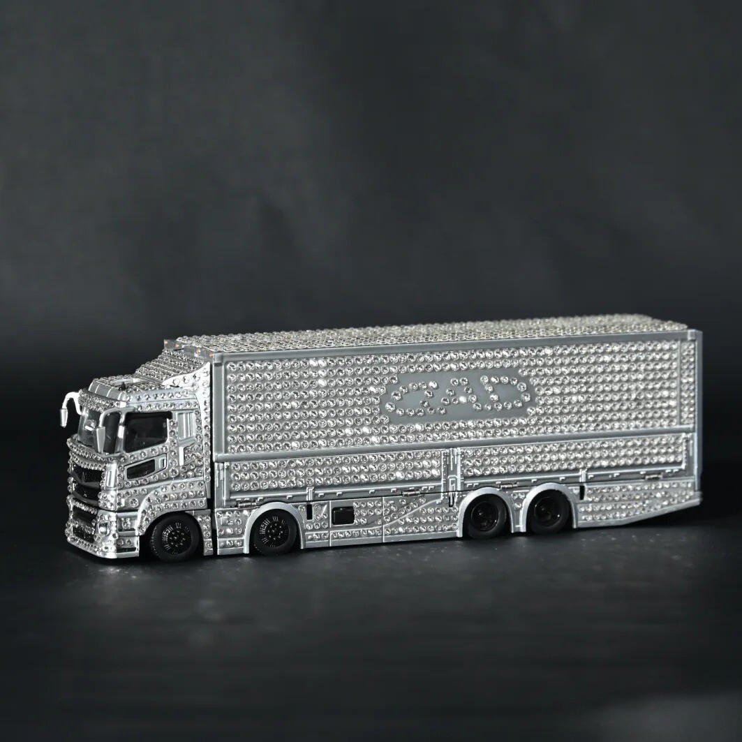 【深圳车展限定】GCD 钻石货柜1:64货柜运输车玩具合金汽车模型