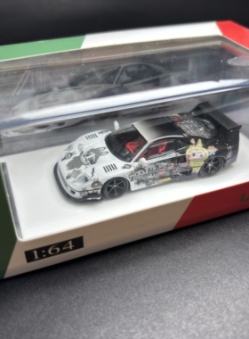 【现货】FINEMODE1:64 LB Works 法拉利F40白色涂装合金汽车模型