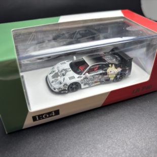 【现货】FINEMODE1:64 LB Works 法拉利F40白色涂装合金汽车模型