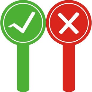 通过晋级淘汰对号错号手举牌定制KT板喜欢支持反对笑脸哭脸手持牌