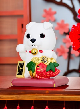 日本进口生肖小狗特色桌面小摆件