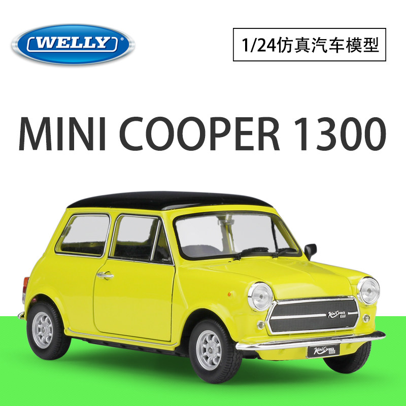 welly124迷你库珀mini汽车模型图片