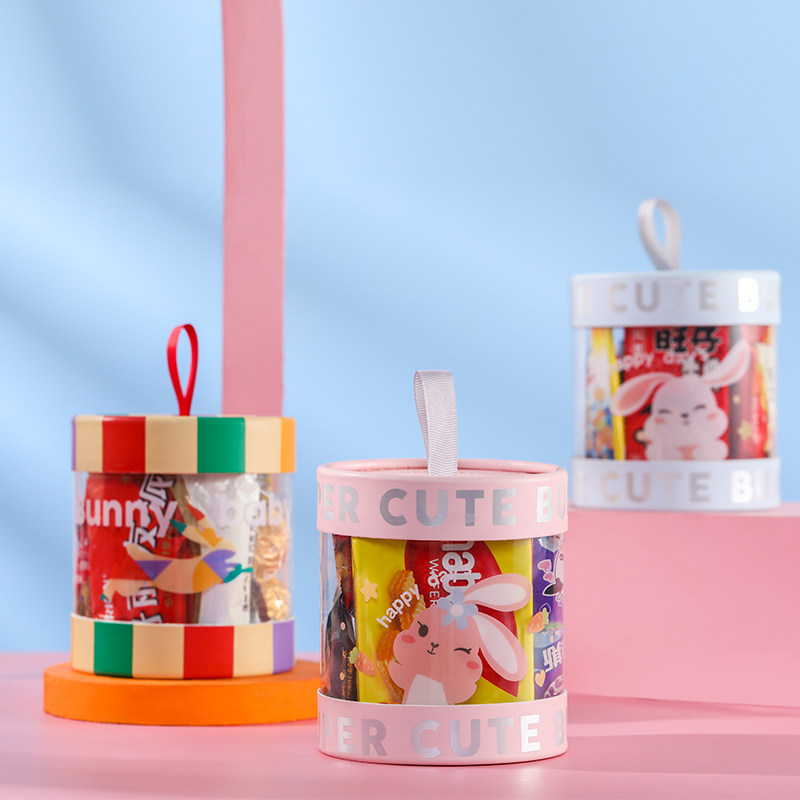 喜饼礼盒兔宝宝诞生百日宴满月回礼喜蛋幼儿园生宝宝伴手礼生日