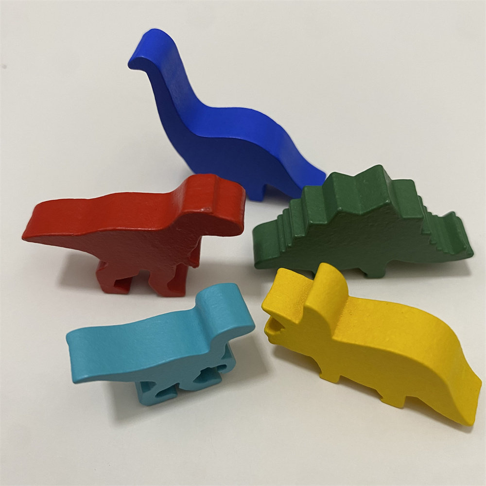 木质恐龙Token桌游配件桌面游戏米宝补件Dinosaur Meeple图片